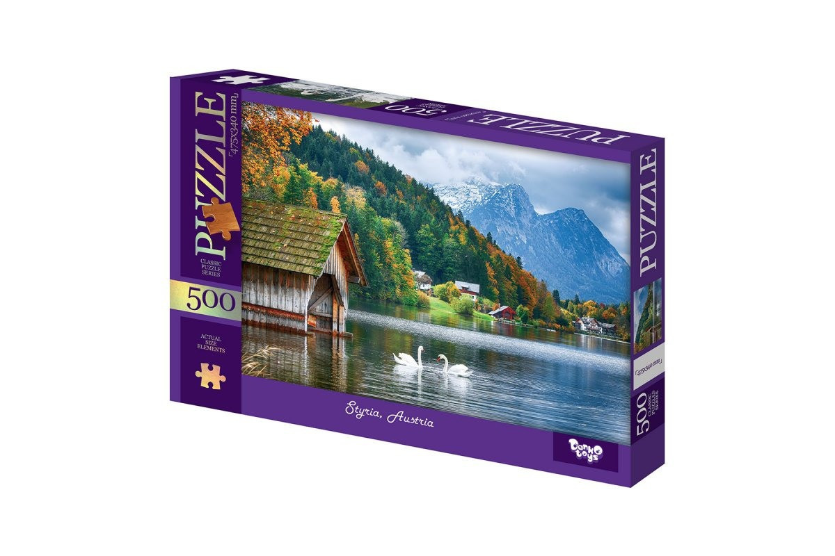 Пазлы классические "Штирия Австрия"C500-15-04, 500 элементов