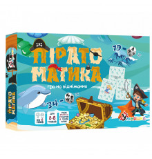 Настольная обучающая игра на вычитание "Пиратоматика" 2088-UM