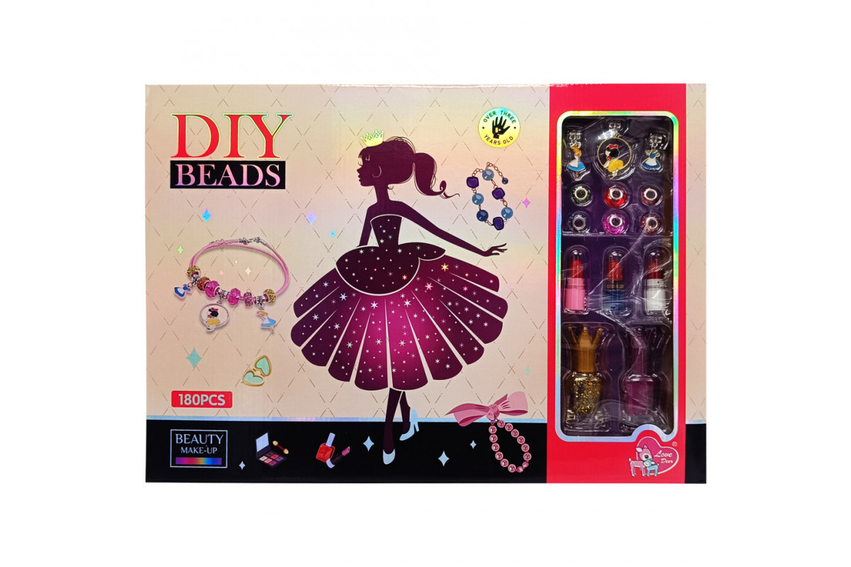 Набор бисера для изготовления креативных аксессуаров "Принцесса" LD6029