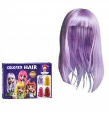 Детский набор аксессуаров "Colored Hair" C2008 парик 34 см, расческа
