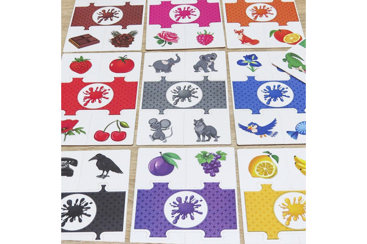 Детская развивающая игра-пазл "Цвета" 0536ATS от 3х лет