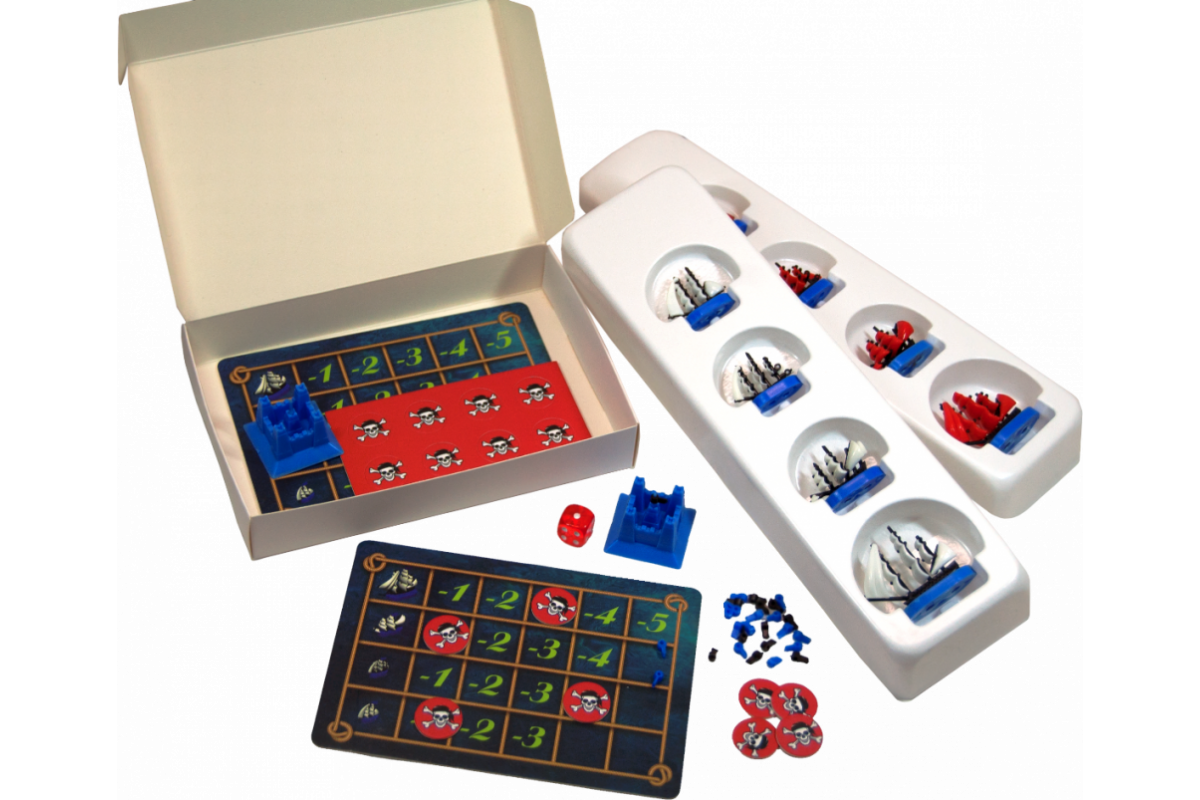 Настольная игра Морской бой 800064 стратегическая