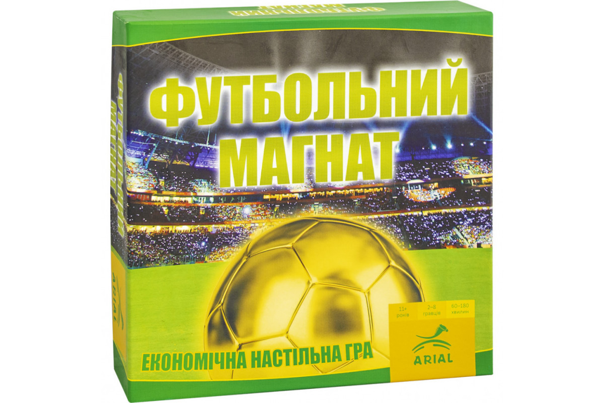 Настільна гра Футбольний магнат Arial 910176 укр. мовою