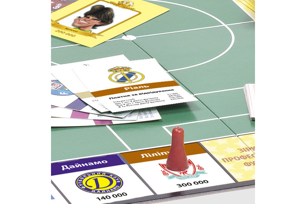 Настільна гра Футбольний магнат Arial 910176 укр. мовою