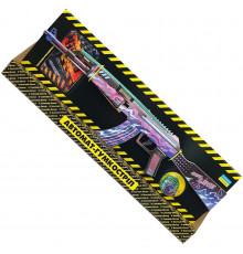 Зібрана модель Гумкостріл АВТОМАТ "АК DIGITAL" AKDI-B