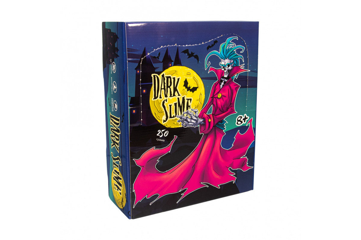 Слайм "Dark slime - з кульками" 71831 (укр.) - 0,250 кг