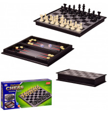 Шахматы 3 в 1 3146 магнитные