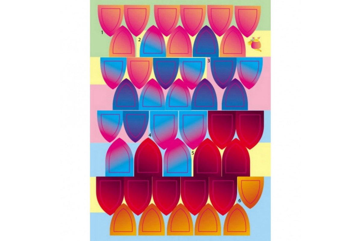 Детская книга "Стикеркартинки: Динозаврики" АРТ 18803 укр