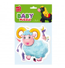 Детские беби пазлы "Ферма" VT1106-86 картинки - 4 шт