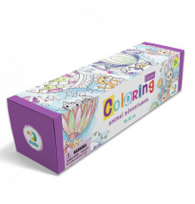 Раскраска "Приключения животных" DoDo 300290 размер 70х16 см