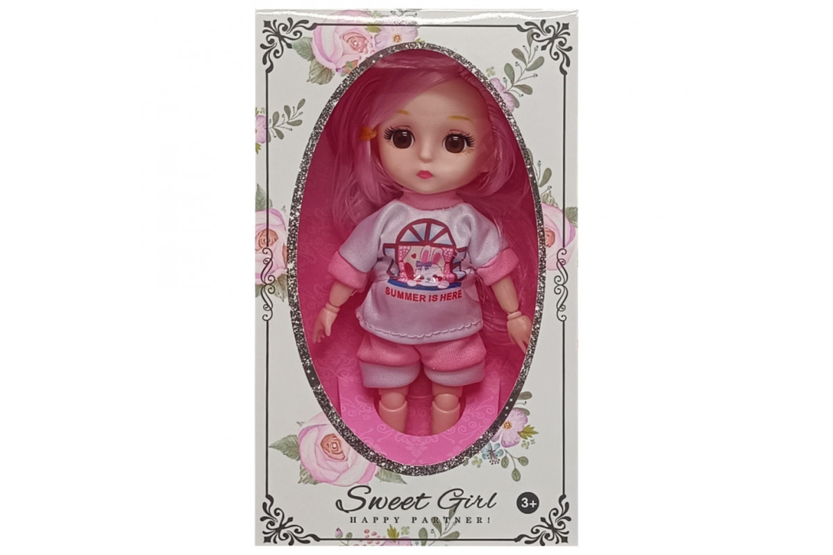 Детская кукла "Fashion Sweet Girl" 3396-144 Розовый