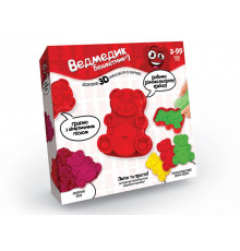 Набор для творчества из кинетического песка "Медвежонок-Озорник" MSH-01-01U с формами