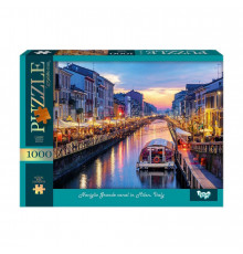 Пазл "Канал Навильо-Гранде" C1000-13-07, 1000 элементов