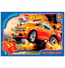 Пазли дитячі "Hot Wheels" FW701, 35 елементів