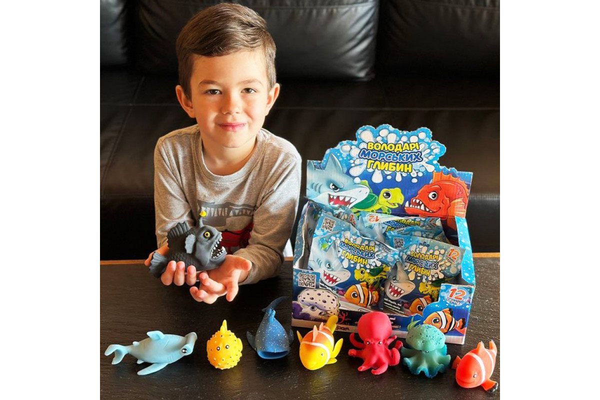 Стретч-игрушка Властелины морских глубин #sbabam 115/CN22 в виде животного