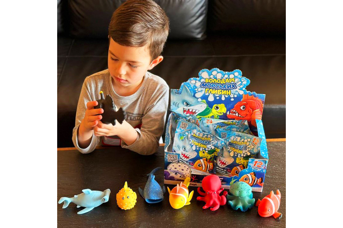 Стретч-игрушка Властелины морских глубин #sbabam 115/CN22 в виде животного