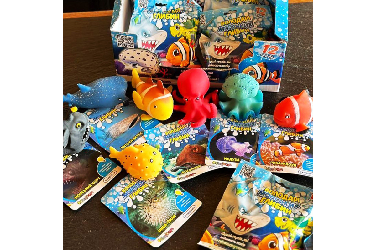 Стретч-игрушка Властелины морских глубин #sbabam 115/CN22 в виде животного