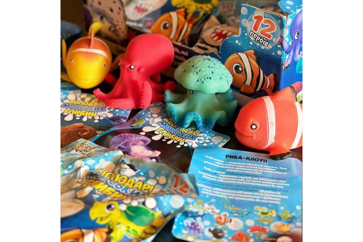 Стретч-игрушка Властелины морских глубин #sbabam 115/CN22 в виде животного