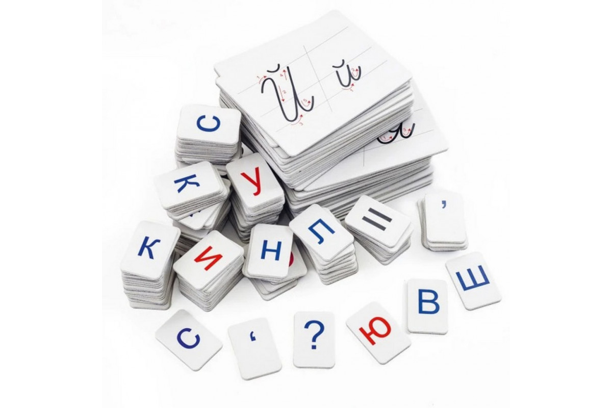 Демонстрационный набор для обучения грамоте и письму VT5555-06