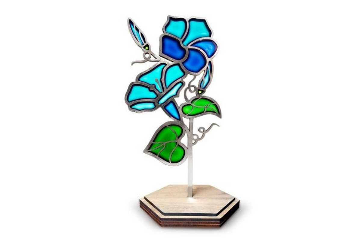 Набор для витражной живописи по номерам "Ипомея" FDSGK-018