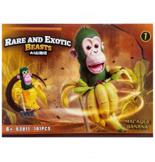 Детский конструктор "Rare and exotic beasrs" 53011-1, 101 деталь
