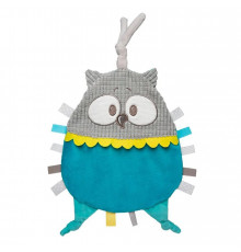 М'яка іграшка "Сова" Pastel Friends Canpol babies 68/067_tur з елементами, що шелестіть