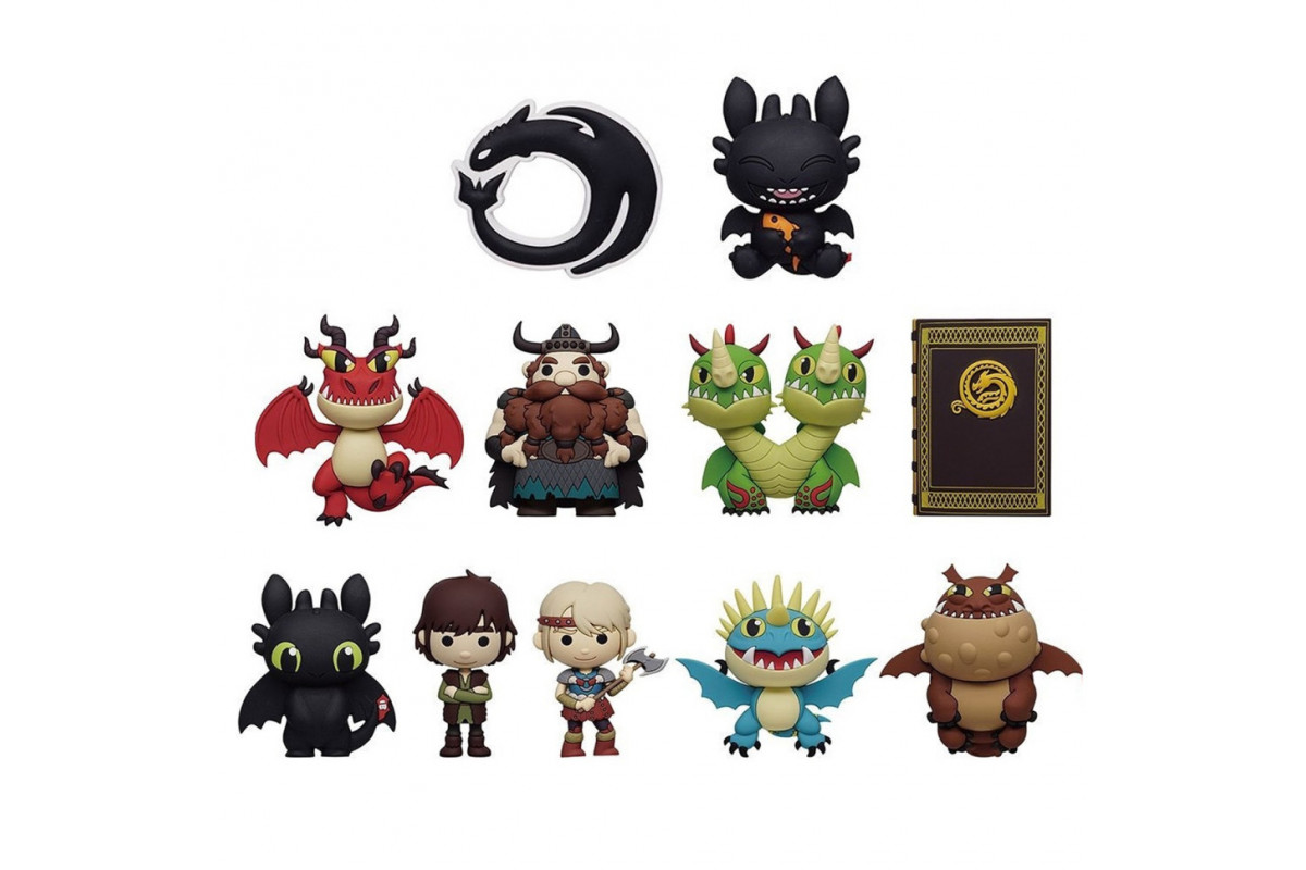 Игровая фигурка-сюрприз на клипсе 76020 серия "Как приручить дракона"