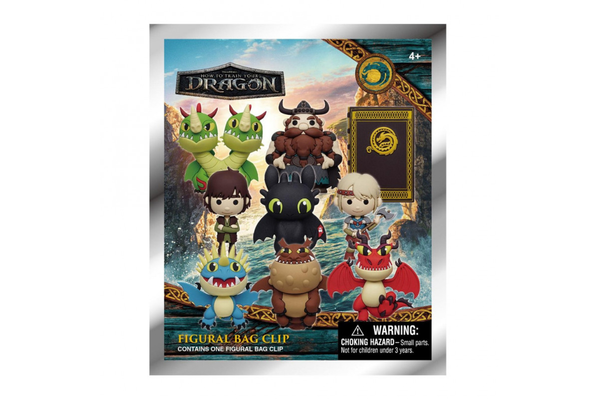 Игровая фигурка-сюрприз на клипсе 76020 серия "Как приручить дракона"