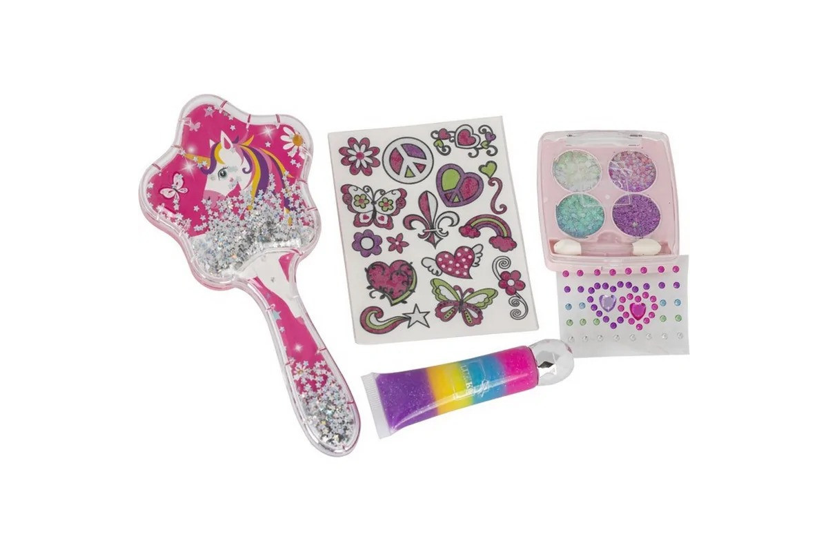 Дитячий набір кометики "Мейкап і тату" T20723 палетка 4 кольори