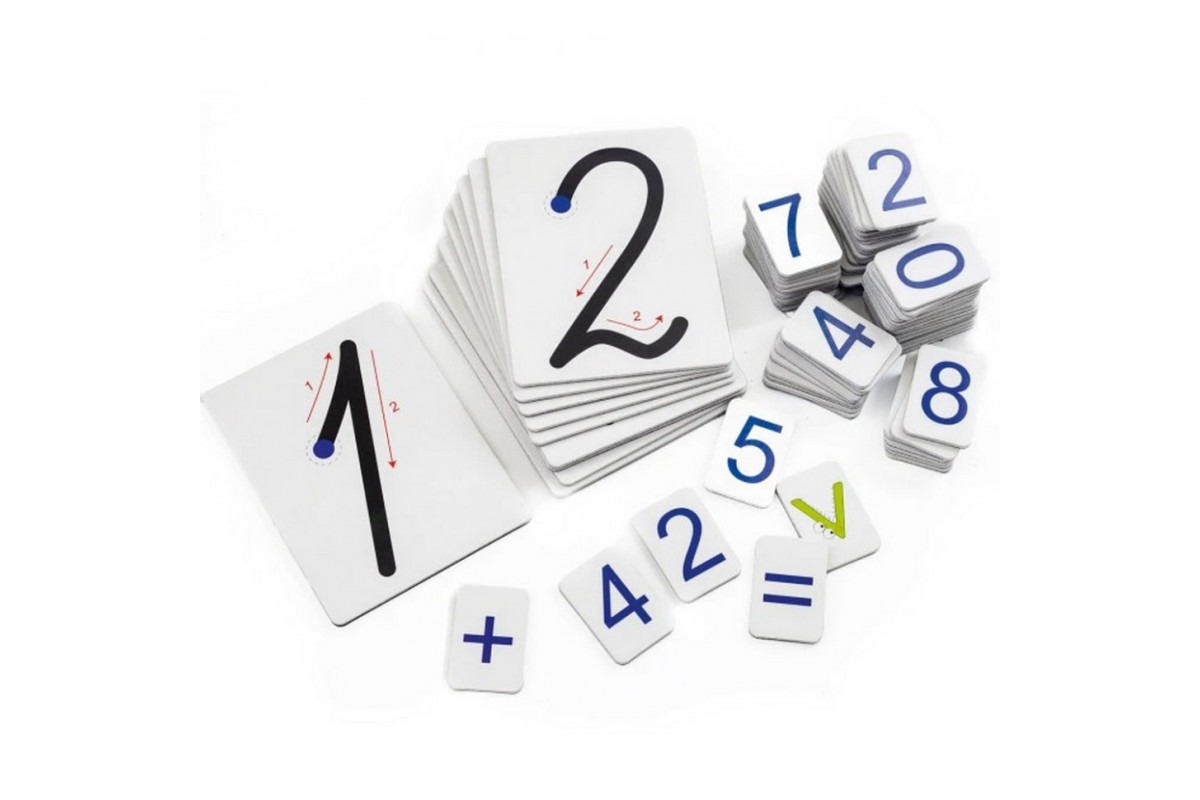 Демонстрационный набор "Цифры и математические знаки" VT5555-07