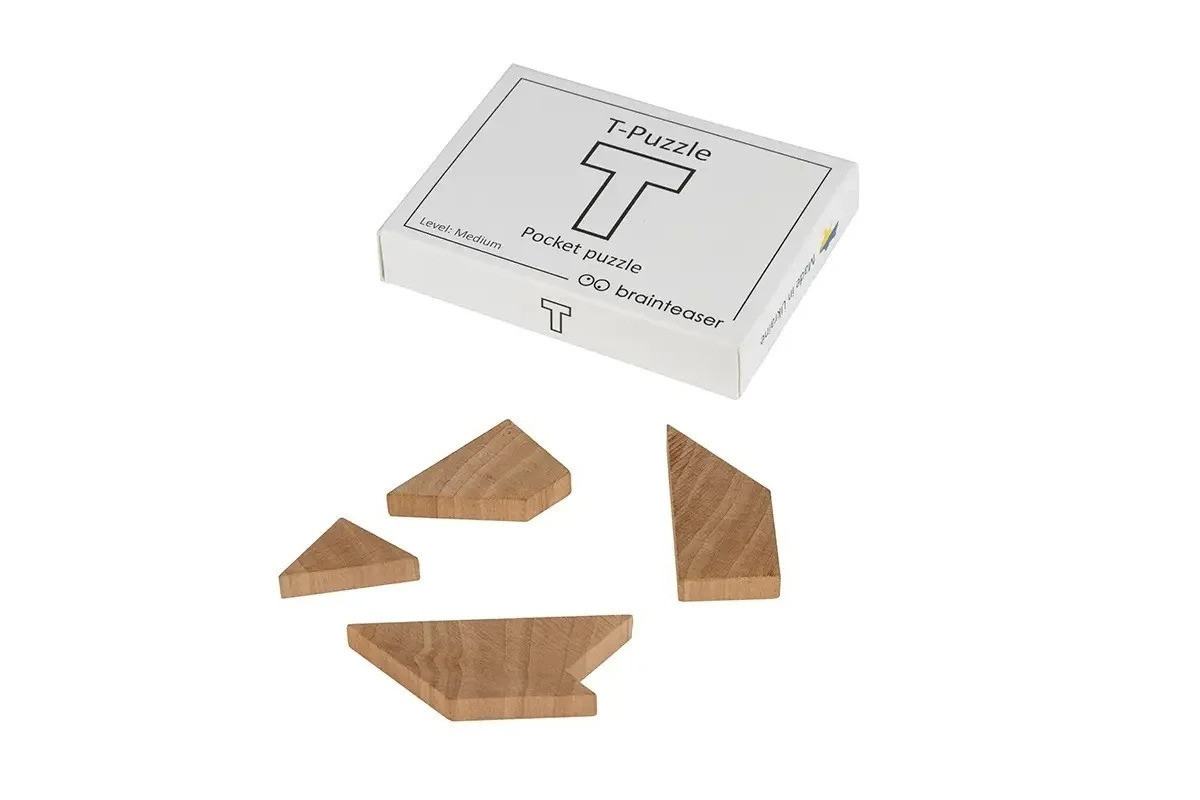 Деревянная мини головоломка "T-Puzzle pocket puzzle" 5001en