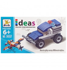 Детский конструктор "Полицейский автомобиль" 2 в 1 SM207B-6