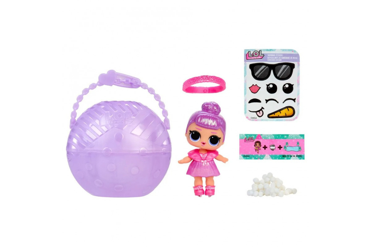 Игровой набор с куклой "Снежный стиль" 429692 в ассортименте