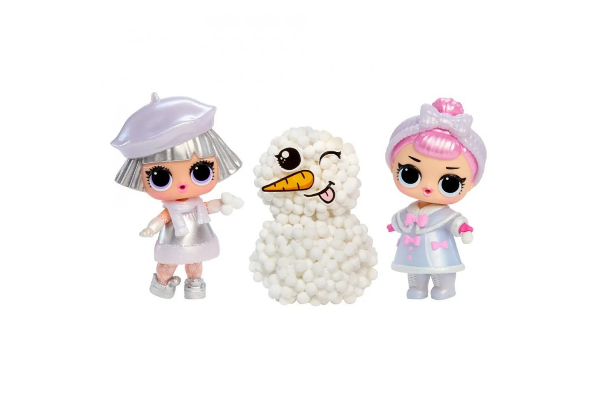 Игровой набор с куклой "Снежный стиль" 429692 в ассортименте