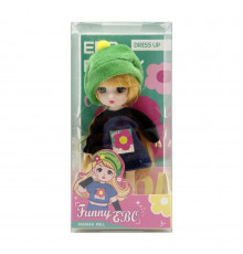 Лялька шарнірна для дівчаток Funny EBO DH2368B(Green) 15 см