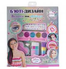 Детский набор кометики "Волосы и макияж" T20727 палетка 5 цветов