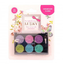 Детский крем-тени для век с блестками T16128 с аппликатором