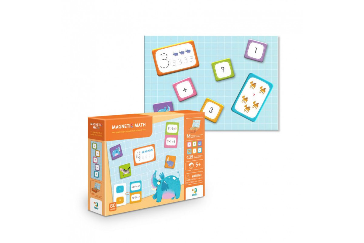 Розвиваюча магнітна гра "Математика" DoDo 200215
