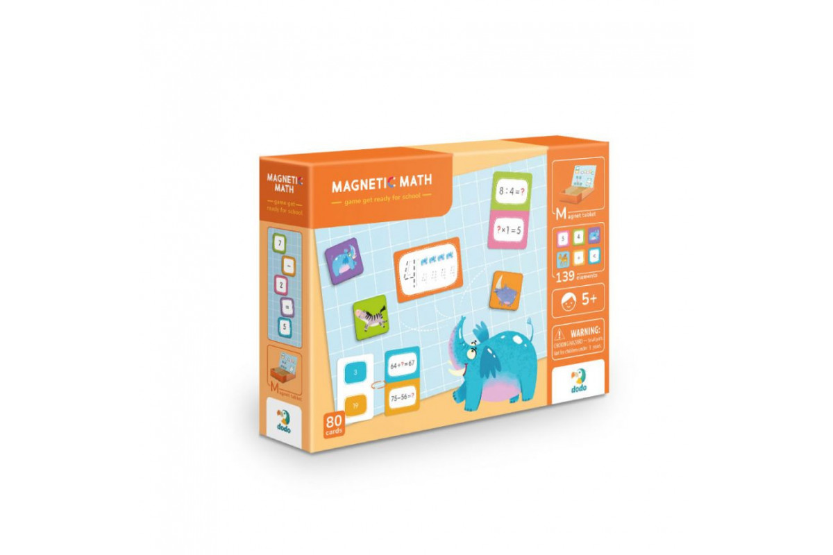 Розвиваюча магнітна гра "Математика" DoDo 200215