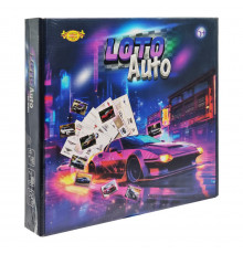 Настільна гра "Лото« Автомобілі »+ Вікторина" MKB0110 правила гри рос. і укр. мовою