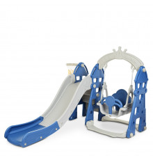 Детская горка-качель HOUSE-4 кольцо баскетбольное