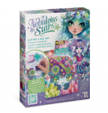 Набор для творчества Звездные блестки и фольга Nebulous Stars 11027, 3 шаблона для декорирования