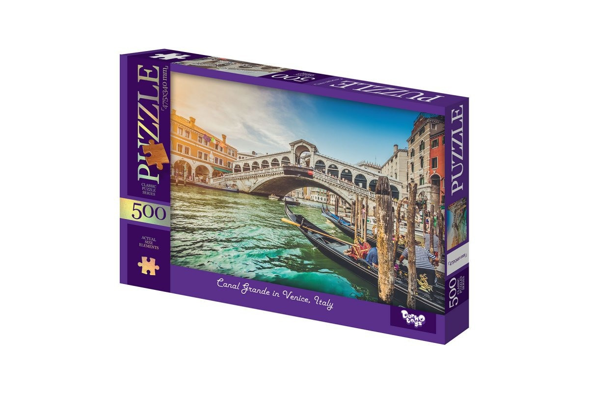 Пазлы классические "Гранд-канал в Венеции" C500-15-07, 500 элементов