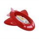 Игрушка-термометр для ванной "Самолет" MGZ-1106(Red)