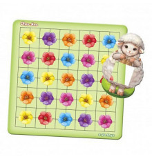 Деревянный пазл-сортер "Овечка на лужайке" Ubumblebees (ПСФ096) PSF096, 20 карт