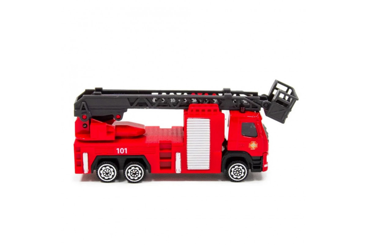 Автомодель детская "VOLVO" Пожарная машинка TechnoDrive 250302 со стрелой