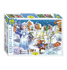 Детские пазлы "Снежная королева" 83422, 88 деталей