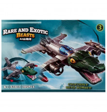 Детский конструктор "Rare and exotic beasrs" 53011-3, 105 деталей