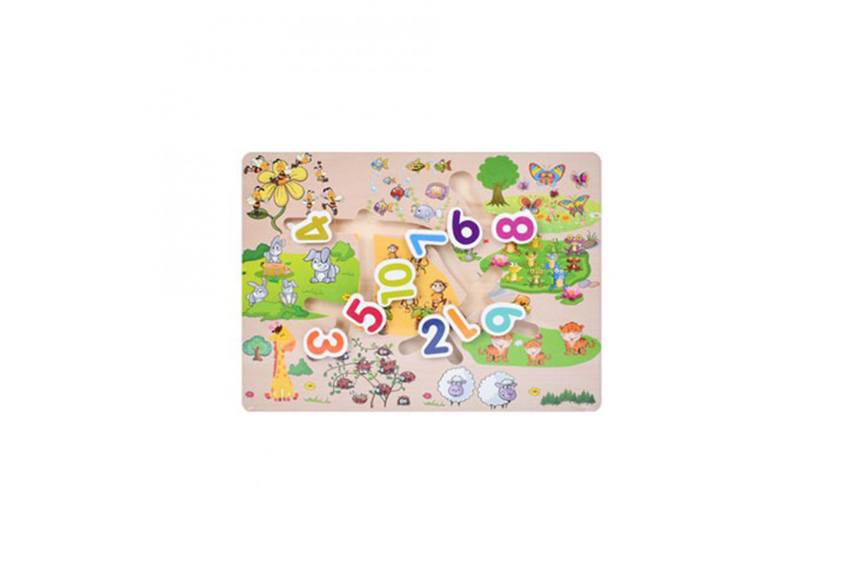 Деревянная игрушка Лабиринт  MD 0817-2 размер 30х22,5 см