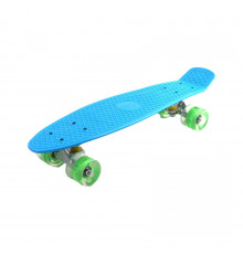 Скейт "Пенні борд"  SC20421 PU колеса зі світлом, 56 см